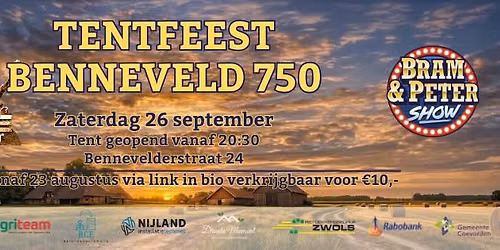 Tentfeest Benneveld — festival in Emmen