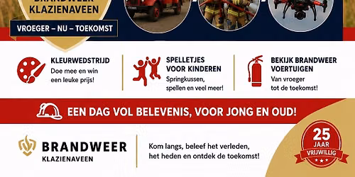 🚒 Open Dag Brandweer Klazienaveen! 🚒 — open-dag in Emmen
