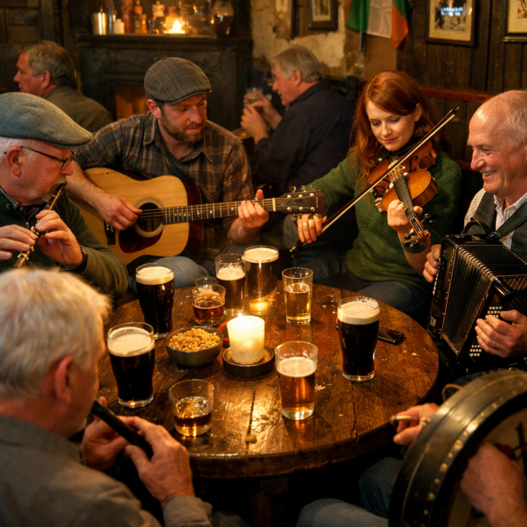 Open Ierse Sessie – Muziek rond de stamtafel